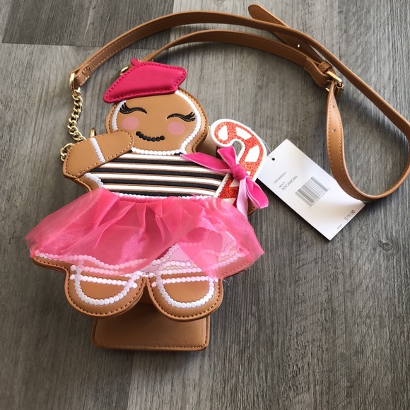 Betsey Johnson Handbags - Betsey Johnson Kitsch XOCANCAN French Gingerbread Girl Crossbody Bag OS NWT